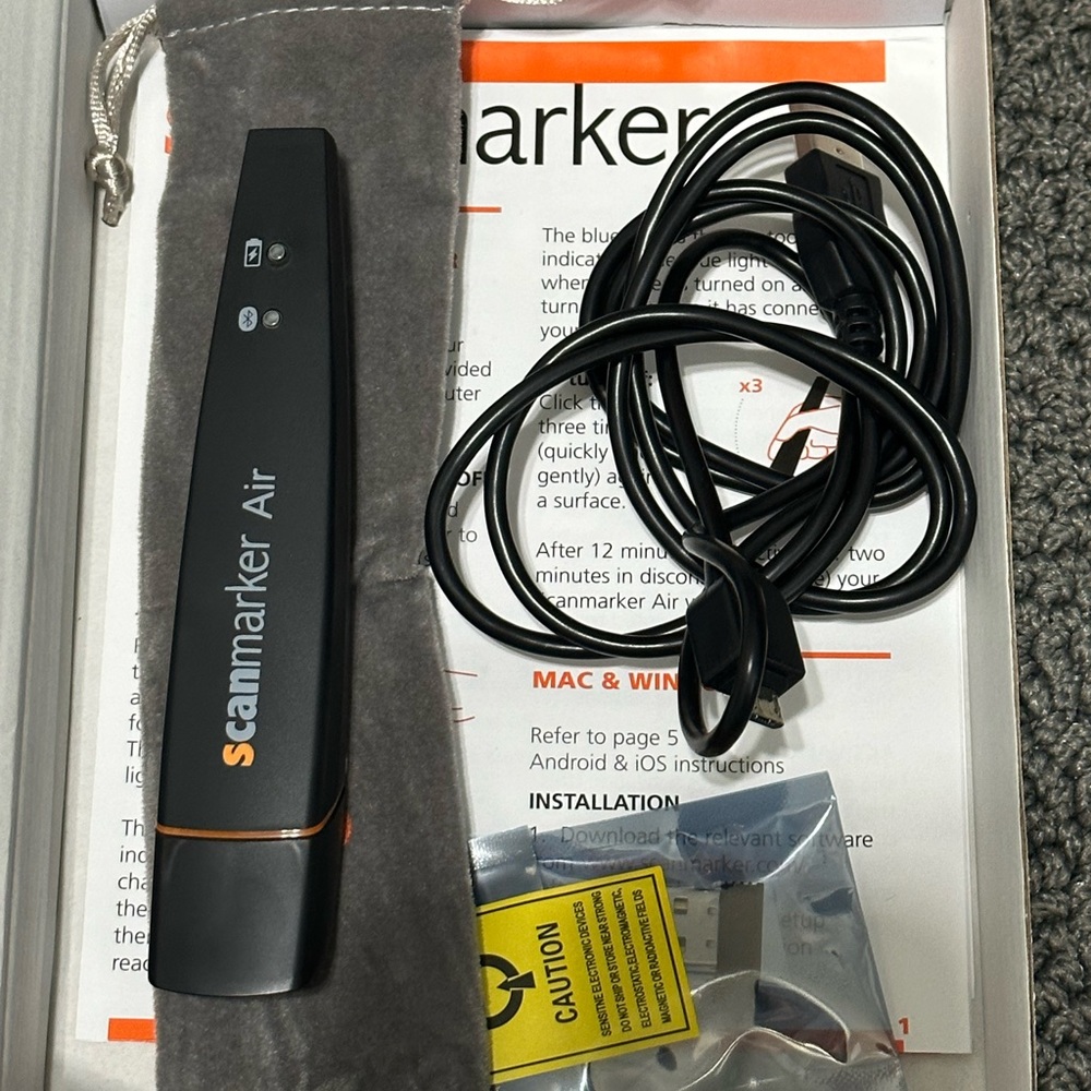 Lightly USED scanmarker air!